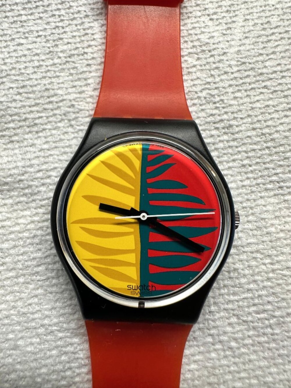 Swatch Watch Waipitu GB113 Vintage 1987